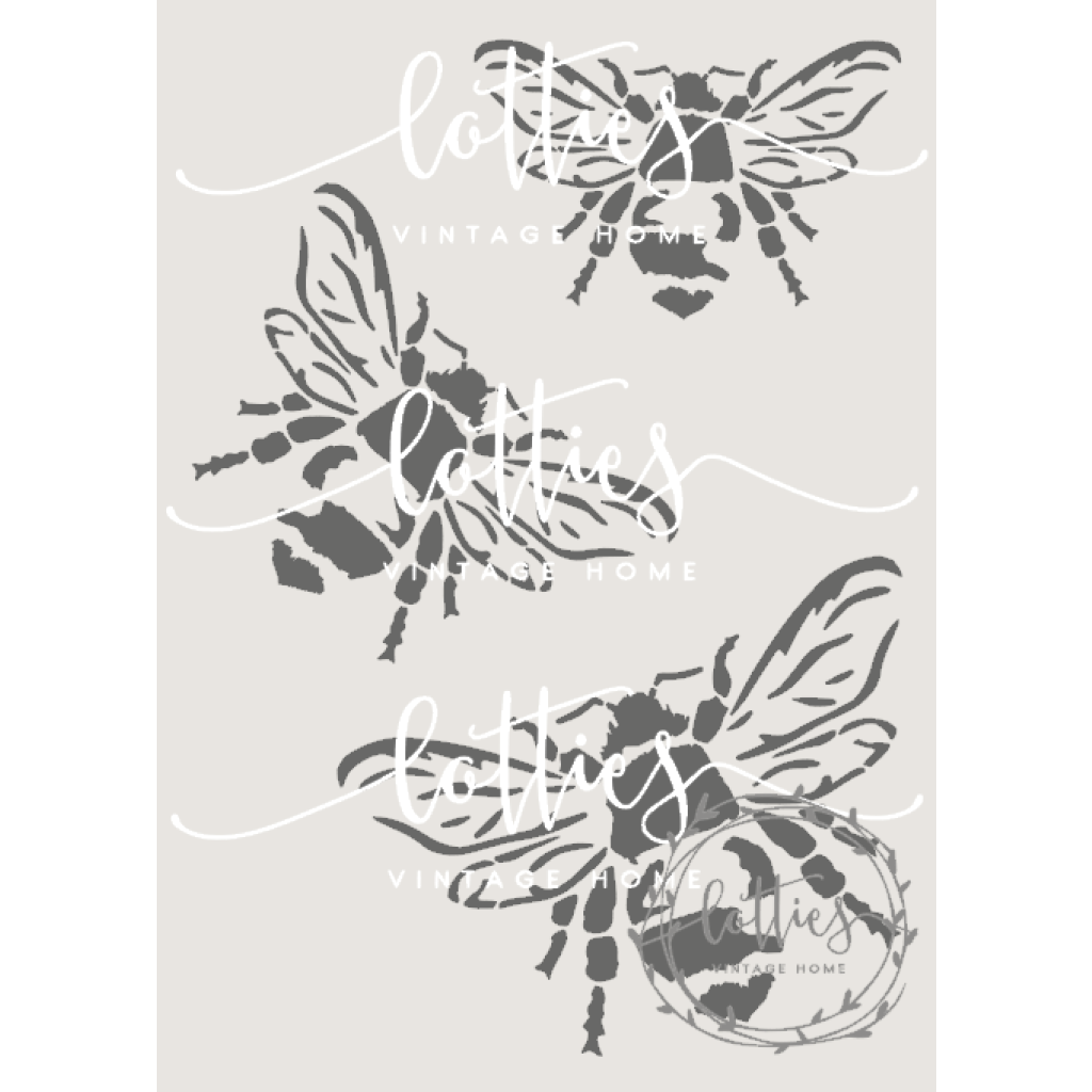 Bumble Bees A5 Stencil