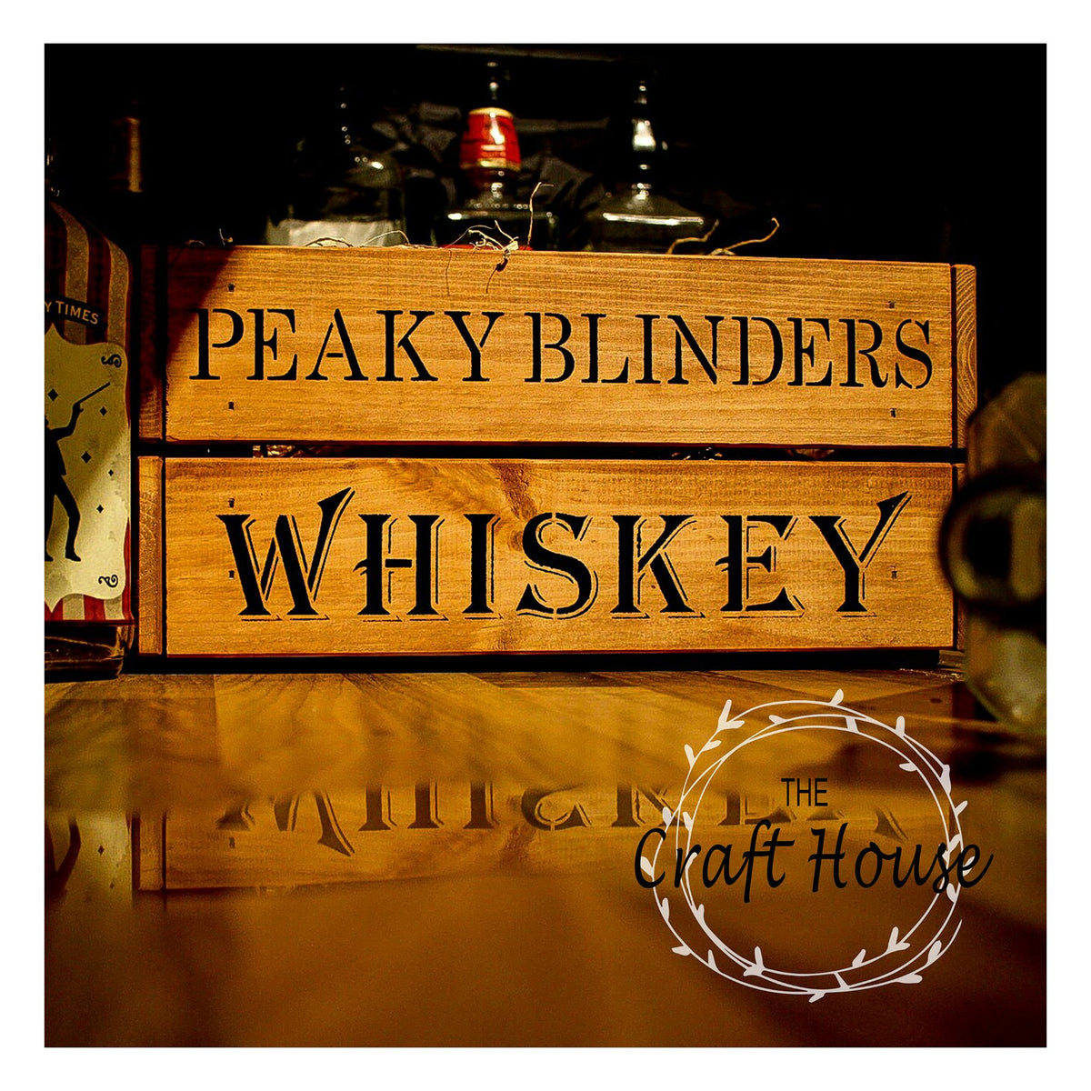 Mix & Match Peaky Blinders Crate Panel Stencils