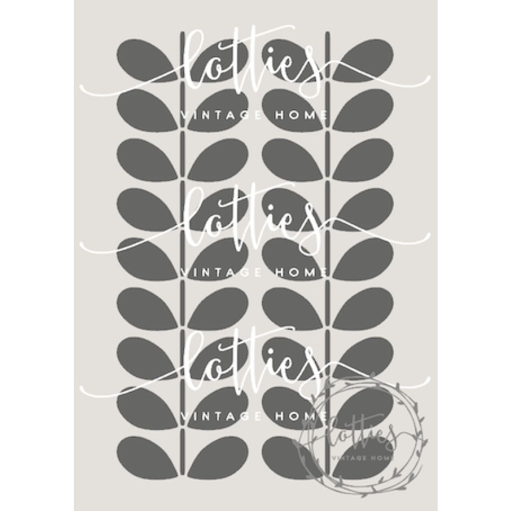 MULTI STEM A4 STENCIL Lotties Vintage Home